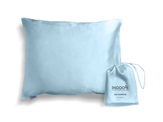 Mini Silk Pillowcase, Sky