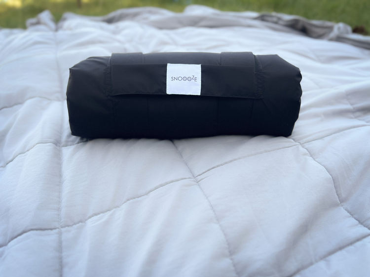 Goose Down Flat Portable Full Size Pillow - Snooozeworld