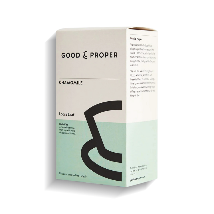 Chamomile Loose Leaf Herbal Tea, pack