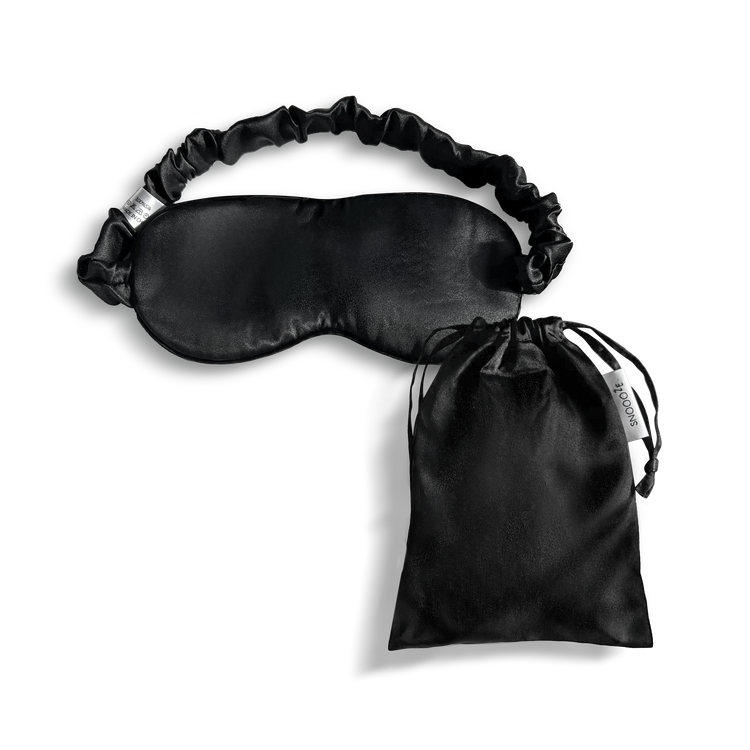 Adjustable eye silk mask