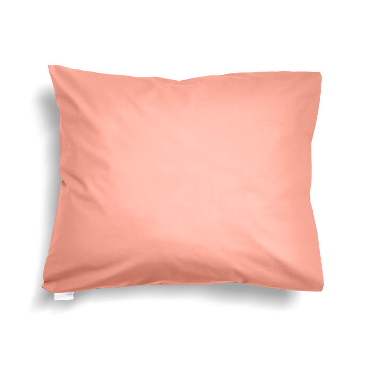 Full size Cotton Pillowcase Peach Coral - Snooozeworld
