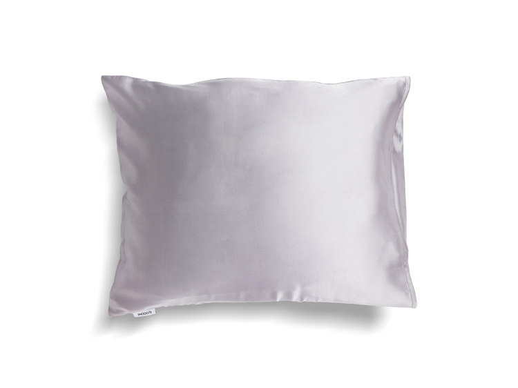 Full Size Snoooze Grey silk pillowcase
