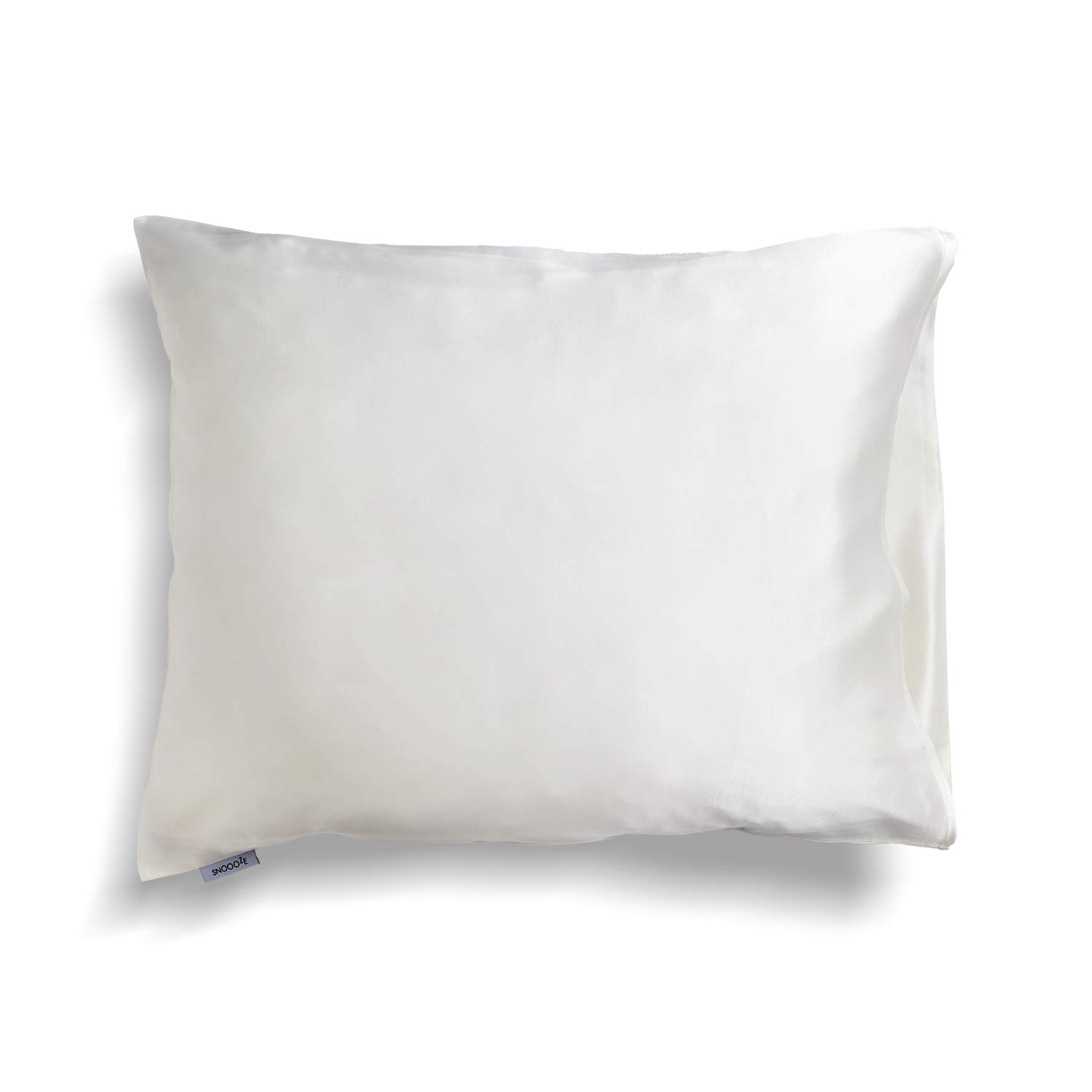 Full Size Silk Pillowcase, Cream
