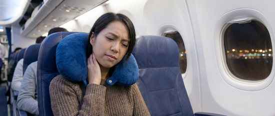 HOW TO SLEEP ON A PLANE IN ECONOMY WITHOUT NECK PAIN