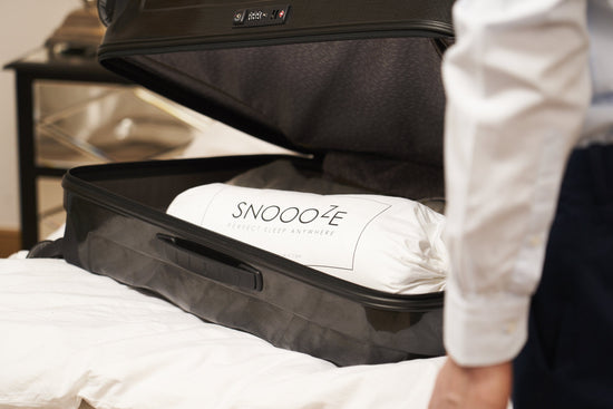 How to use a real pillow on a long-haul flight