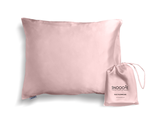 Mini Silk Pillowcase, Blush Pink