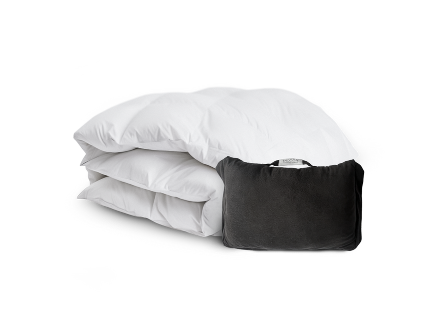 Nomad’s Haven Cotton Goose Down Travel Duvet - Snooozeworld