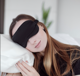 Adjustable eye silk mask