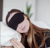 Adjustable eye silk mask 