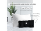 Large Goose Down Pillow with Travel Bag