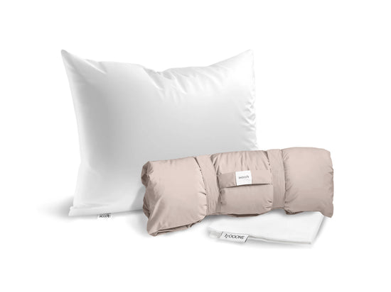100% Goose Down Portable Full Size Pillow