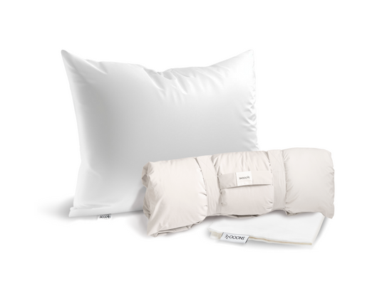 100% Goose Down Portable Full Size Pillow