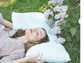 Large Goose Down Pillow with Travel Bag