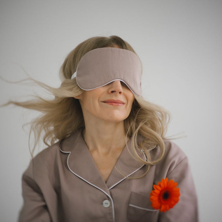 Satin Cotton Adjustable Eye Mask