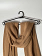 Merino Wool Travel Wrap, Camel