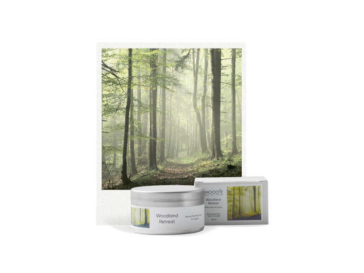 Travel Natural Soy Candle Woodland Retreat