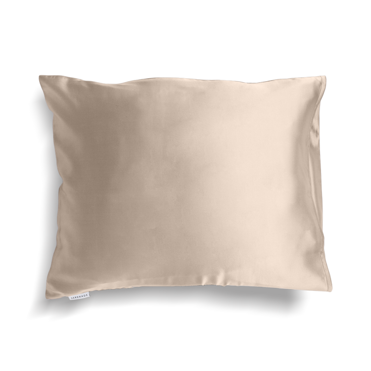 Mini Cotton Pillowcase - Almond Cream
