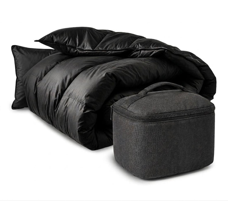 Goose down duvet and pillow travel set - Snooozeworld