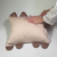 Purrfect Paws Beige Cat Mini Cotton Pillowcase