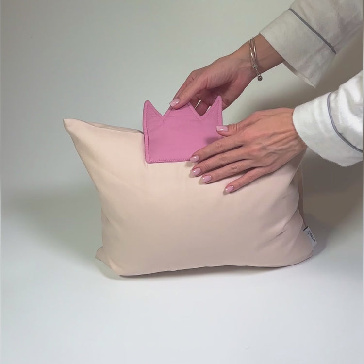 crown-mini pillowcase