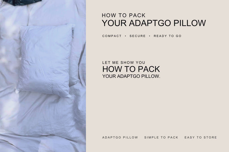 AdaptGo Full Size Portable Pillow product video
