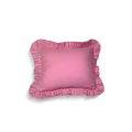Mini Cotton Ruffled Pillowcase, Bubblegum Pink