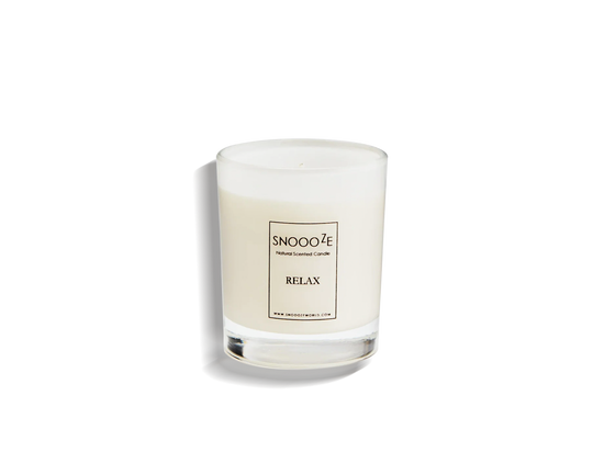 Natural scented Snoooze candle - Relax