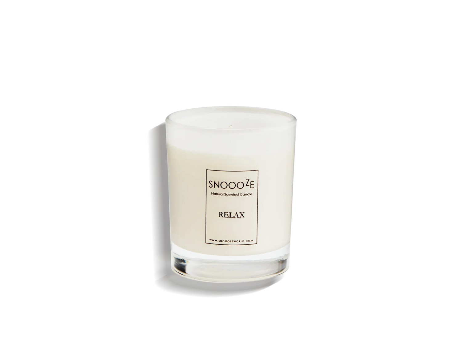 Natural scented Snoooze candle - Relax