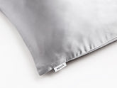 Full Size Snoooze Grey silk pillowcase