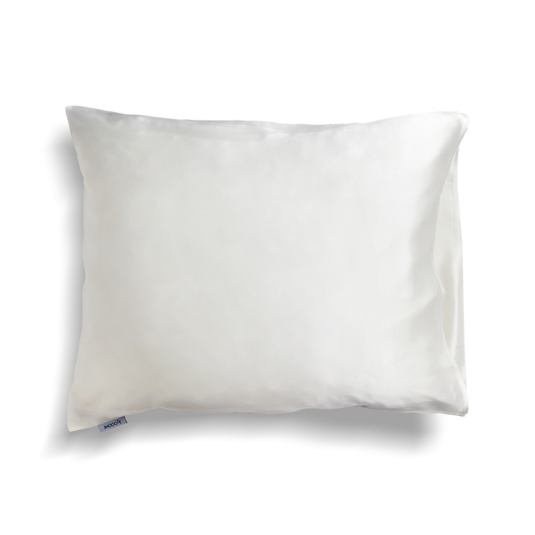 Full Size Silk Pillowcase, Cream